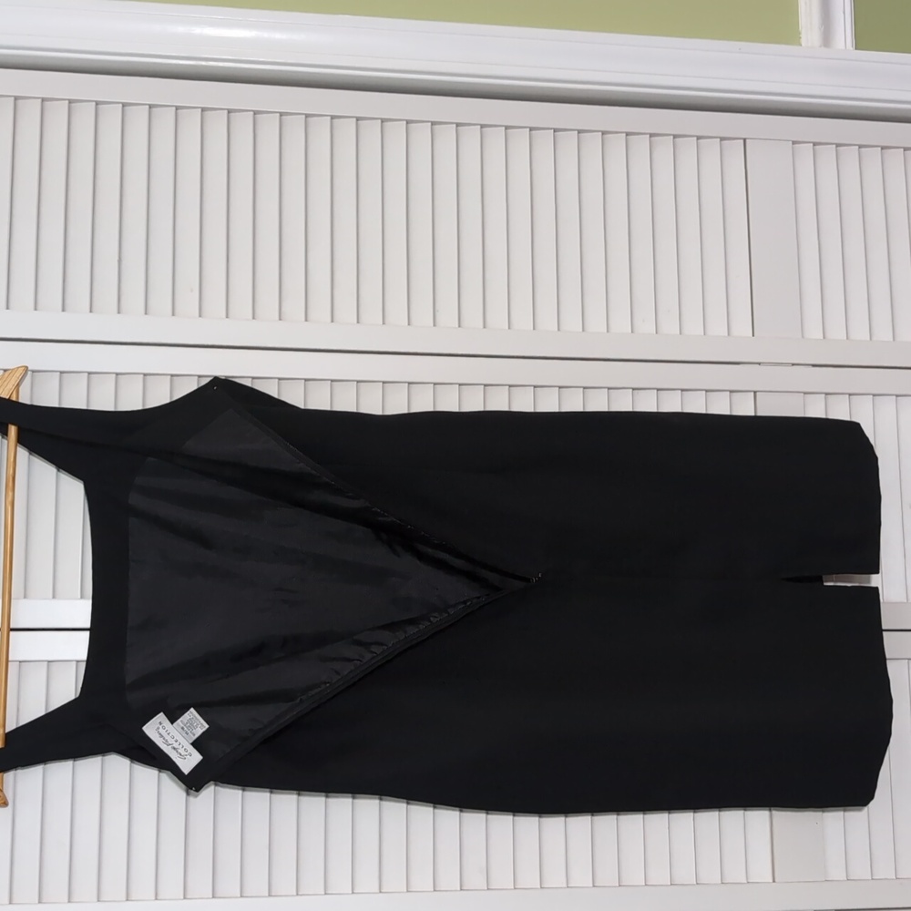 Giorgio Fiorlini Collection Black Dress Size 15/16 - Picture 3 of 5